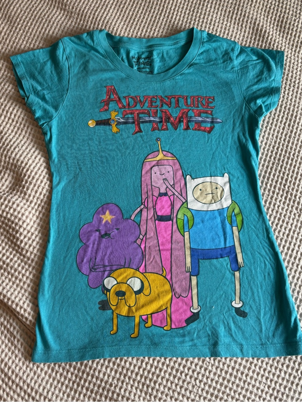 Adventure Time graphic tee shirt